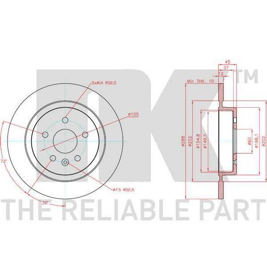 313682 - Brake Disc 