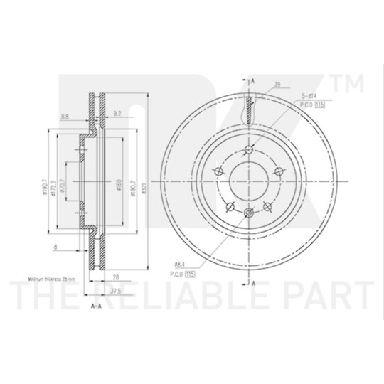 313686 - Brake Disc 