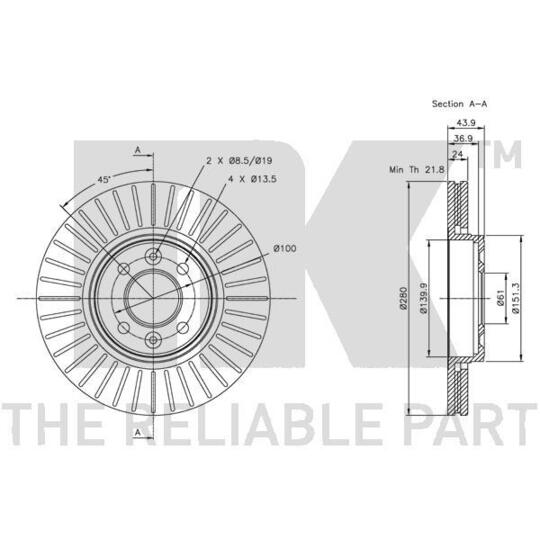 313919 - Brake Disc 