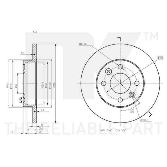 313938 - Brake Disc 