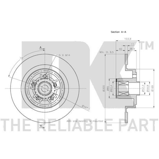 313986 - Brake Disc 