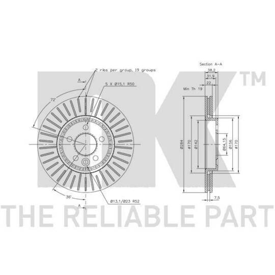 314055 - Brake Disc 