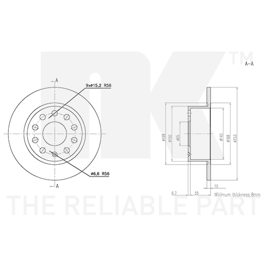 314307 - Brake Disc 