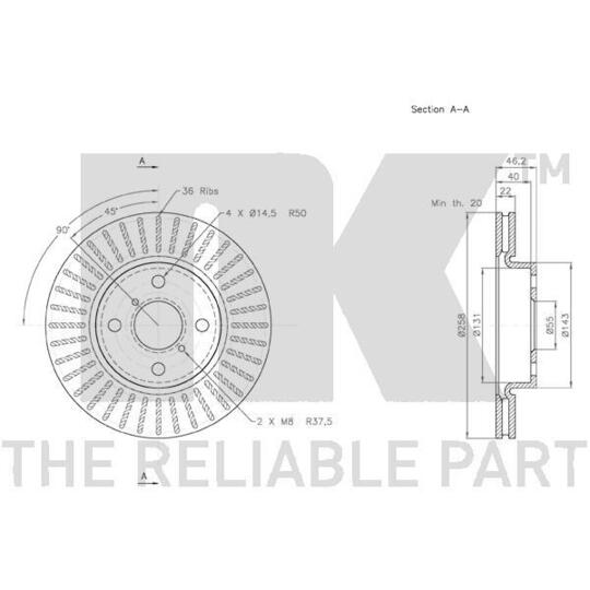 3145115 - Brake Disc 