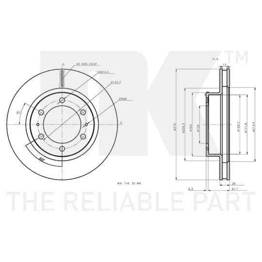 3145184 - Brake Disc 