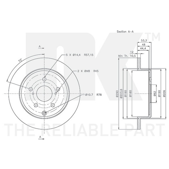 3145180 - Brake Disc 