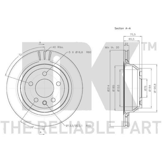 3147114 - Brake Disc 