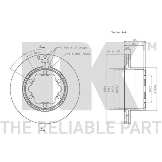 3147124 - Brake Disc 