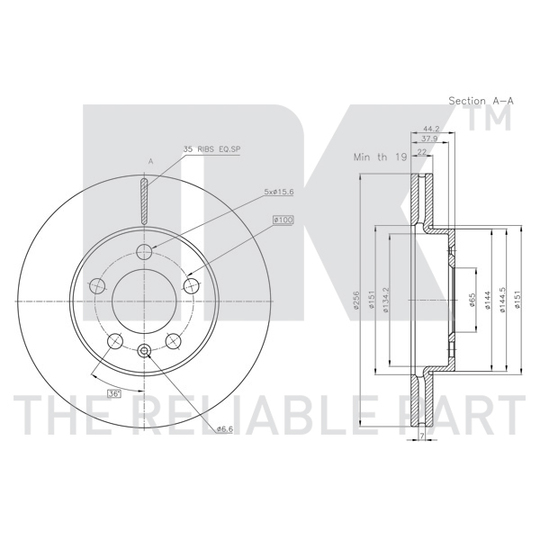 3147176 - Brake Disc 