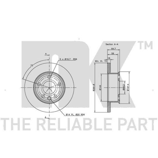 314746 - Brake Disc 