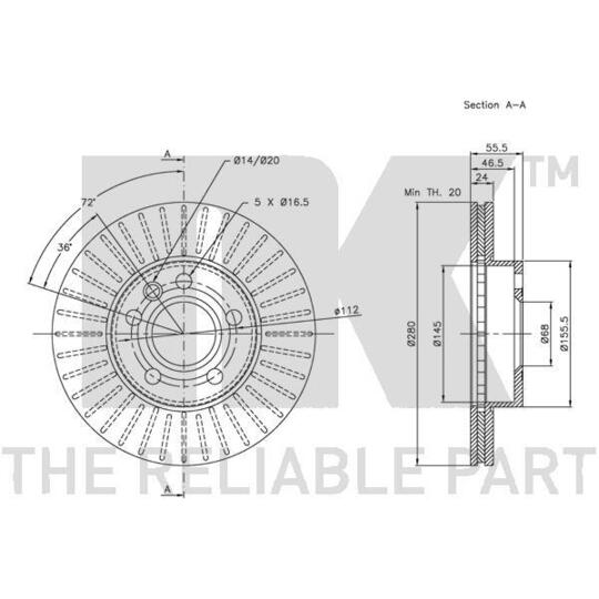 314768 - Brake Disc 