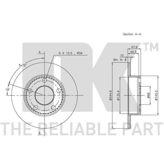 314763 - Brake Disc 