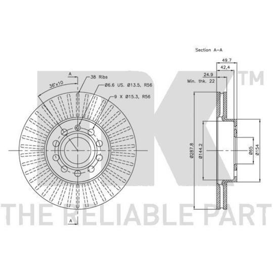 314788 - Brake Disc 