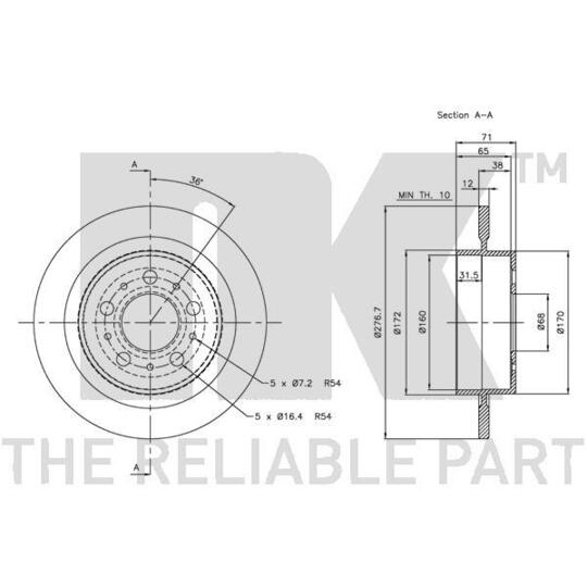 314845 - Brake Disc 