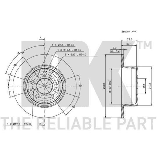 314807 - Brake Disc 