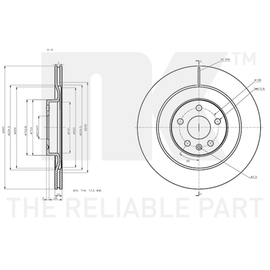 314873 - Brake Disc 