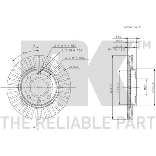 319918 - Brake Disc 