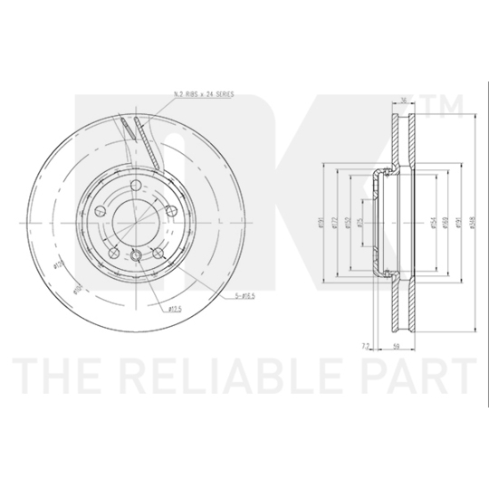 3415108 - Brake Disc 