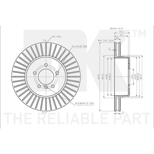 3415113 - Brake Disc 