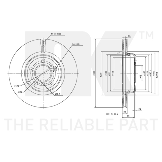 341592 - Brake Disc 