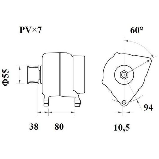 MG 878 - Alternator 