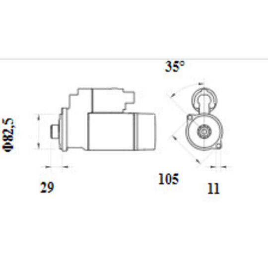 MS 1158 - Starter 