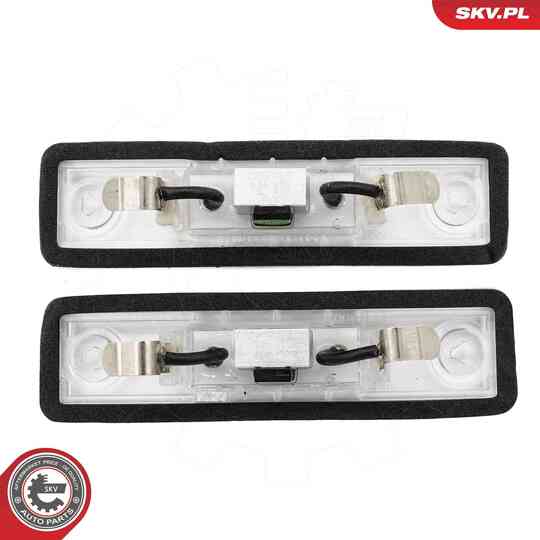 72SKV519 - Licence Plate Light 