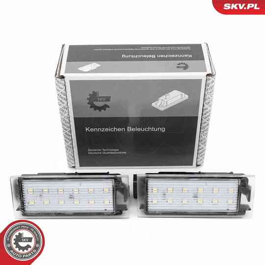 72SKV501 - Licence Plate Light 