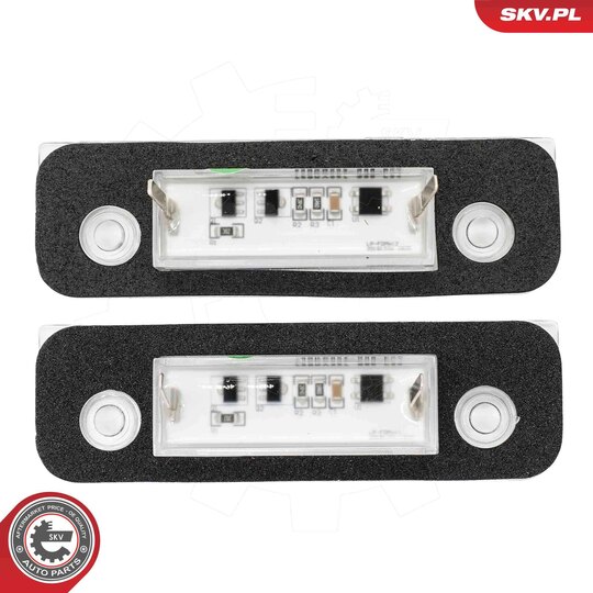 72SKV527 - Licence Plate Light 