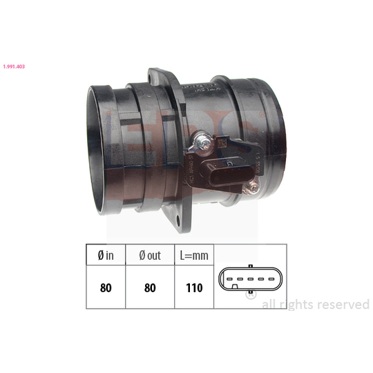 1.991.403 - Air Flow Sensor 