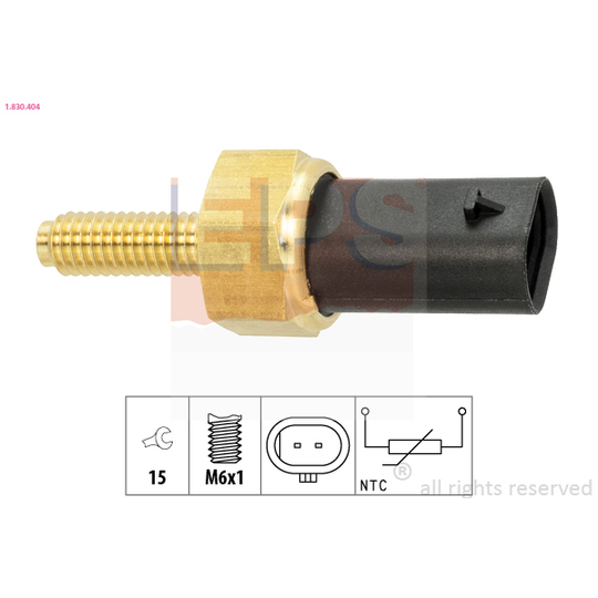 1.830.404 - Sensor, coolant temperature 