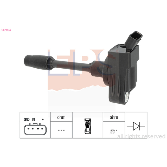 1.970.653 - Ignition coil 