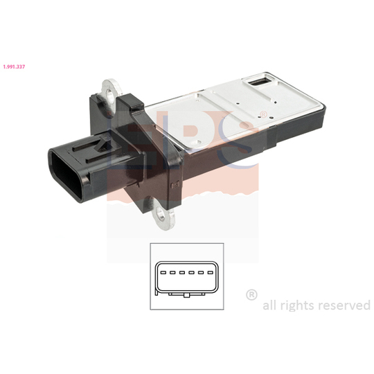 1.991.337 - Air Mass Sensor 