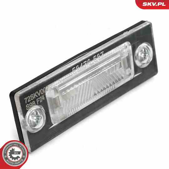 72SKV007 - Licence Plate Light 