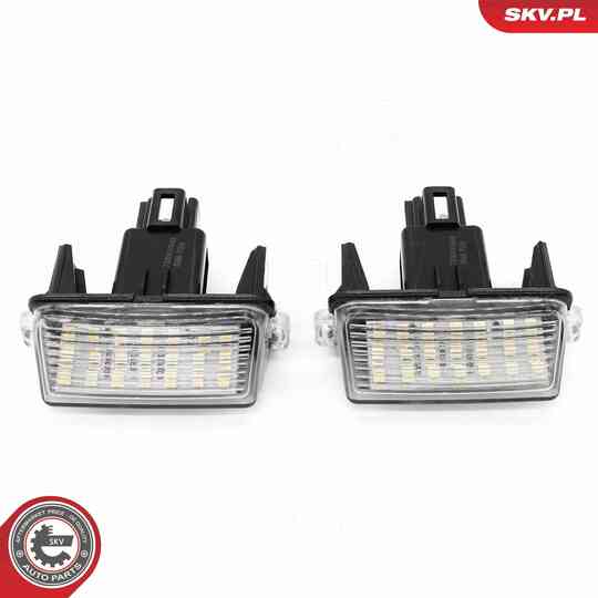 72SKV545 - Licence Plate Light 