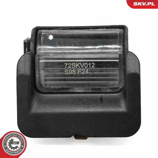 72SKV012 - Licence Plate Light 