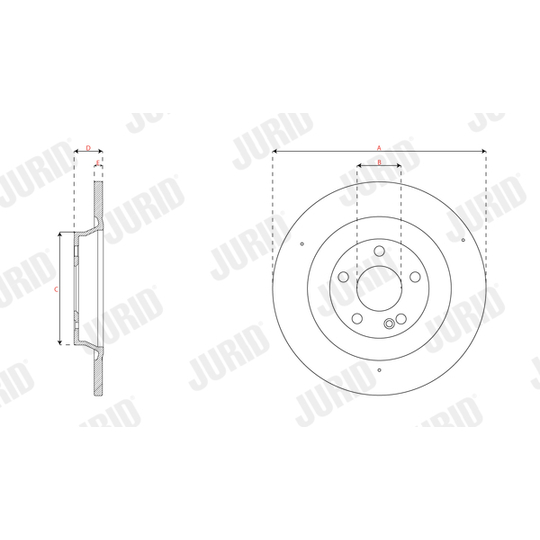 563645JC - Brake Disc 