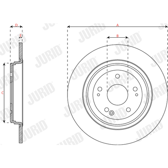 563835JC - Brake Disc 