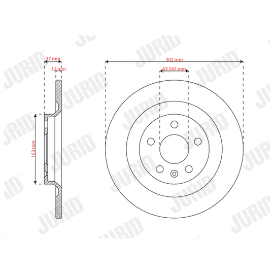 563733JC - Brake Disc 