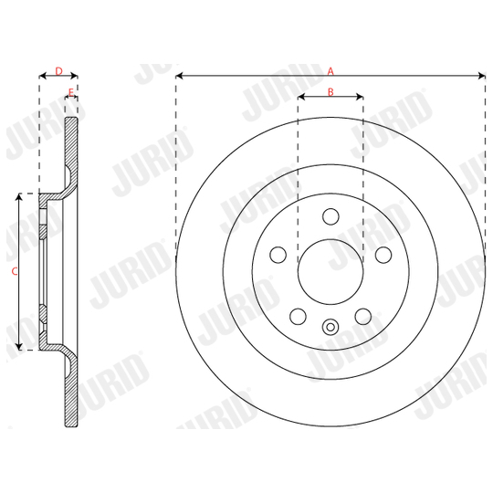 563733JC - Brake Disc 