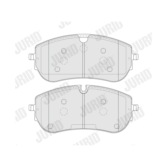 574202J - Brake Pad Set, disc brake 