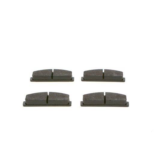 0 986 TB2 002 - Brake Pad Set, disc brake 