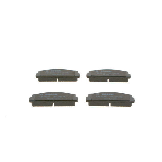 0 986 TB2 002 - Brake Pad Set, disc brake 