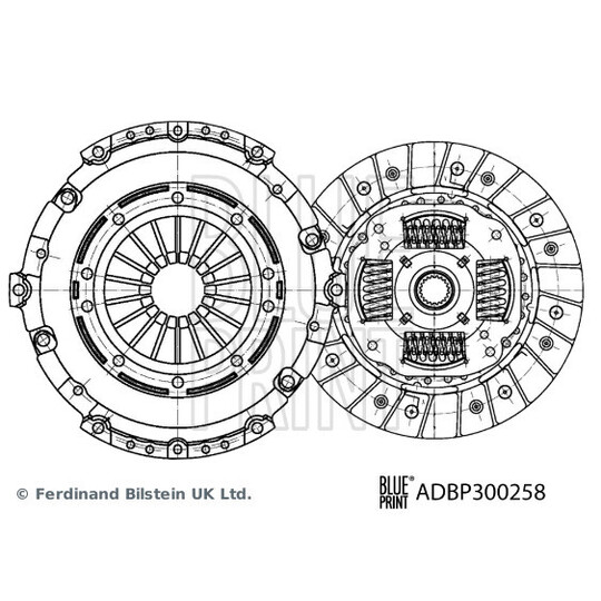 ADBP300258 - Sidurikomplekt 