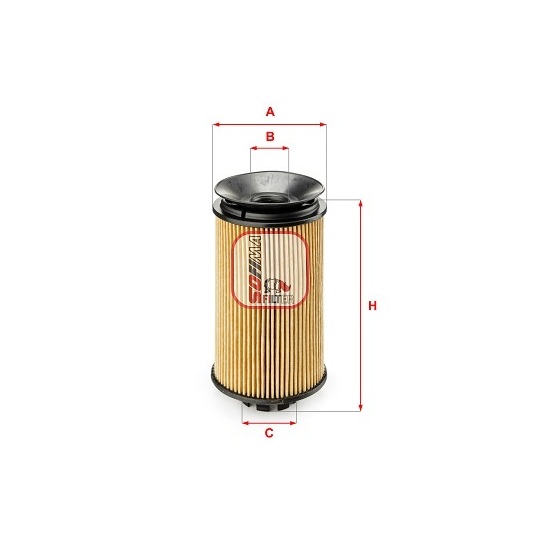 S 5092 PE - Oil filter 