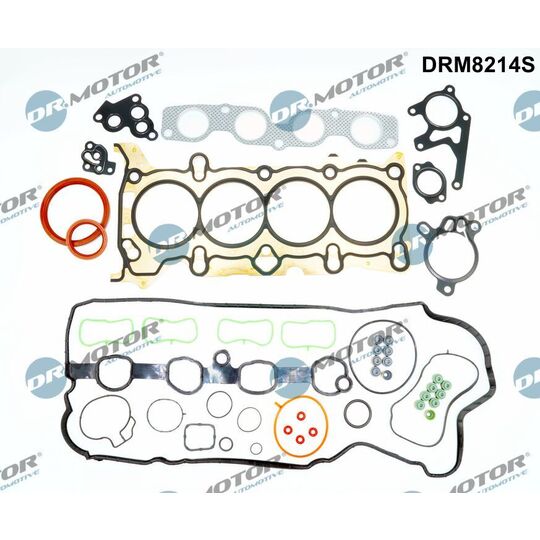 DRM8214S - Tihendite täiskomplekt, Mootor 