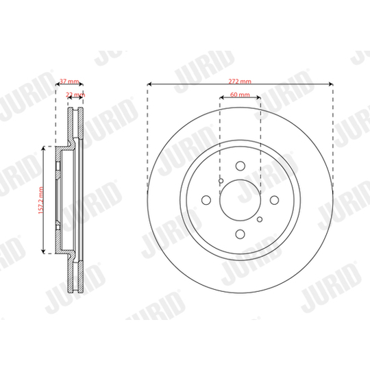 563816JC - Brake Disc 