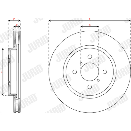 563816JC - Brake Disc 