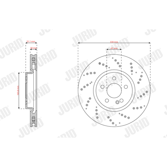 563725JC - Brake Disc 