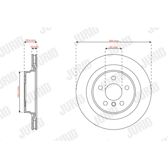 563827JC - Brake Disc 